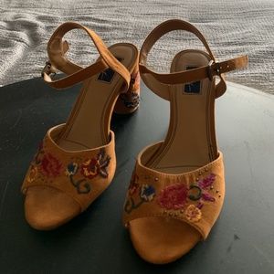 Mari A. Wesley Heeled Sandals